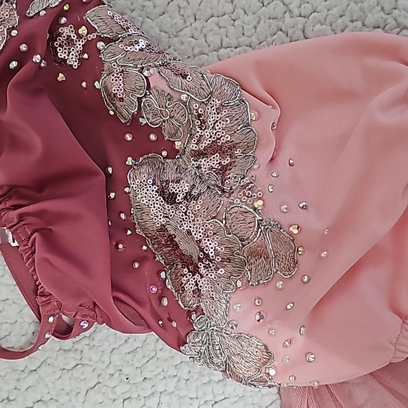 Lovely Pink Dance Costume - Picture 6 of 12